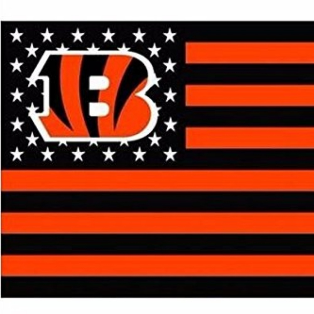 Cincinnati Bengals American 3x5 Foot Flag
